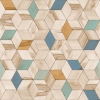 imagem do Papel de parede coleção Hexagone - L593-01 da Decor&Floor
